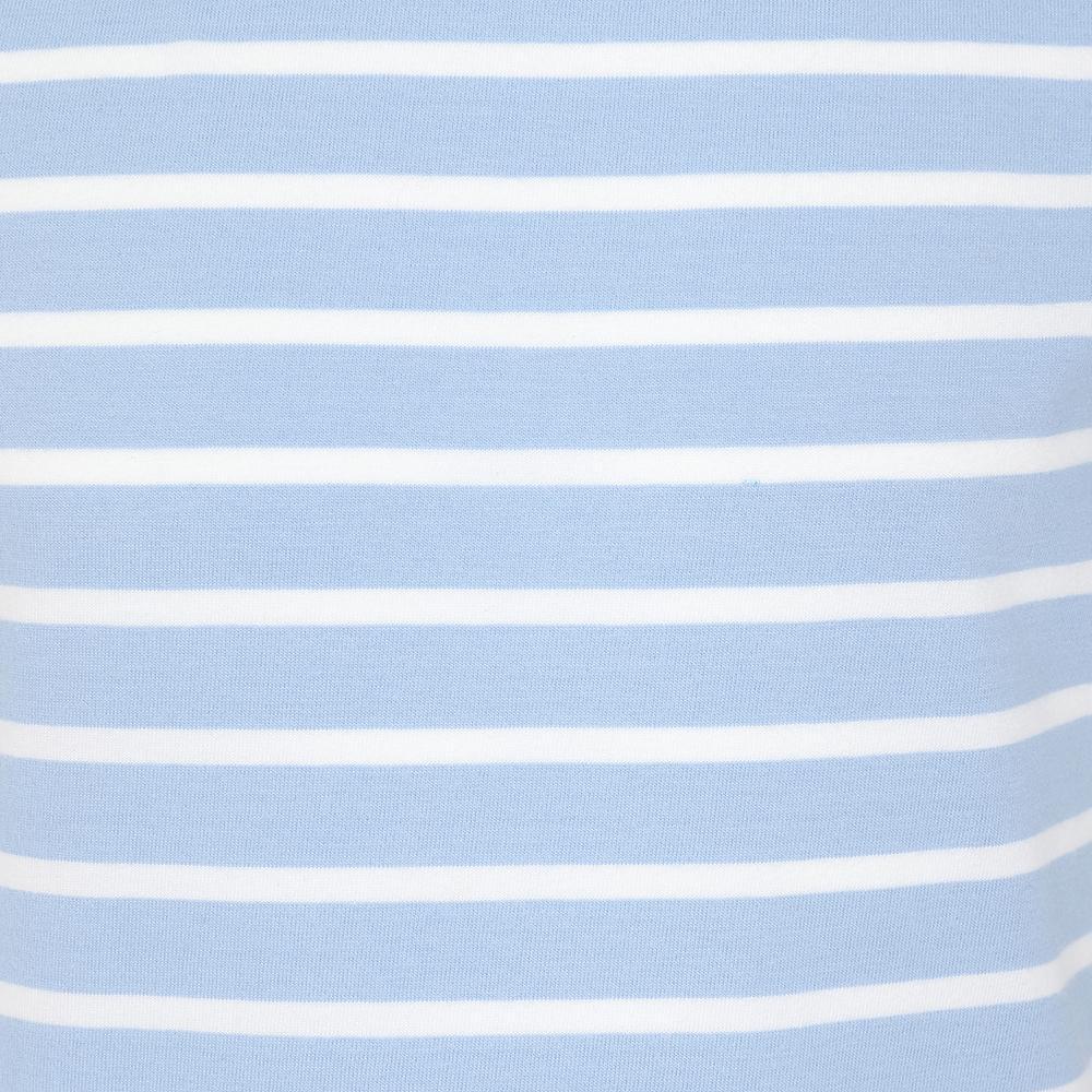 Sky - Back - Lazy Jacks Girls Breton Short-Sleeved T-Shirt
