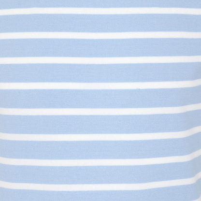 Sky - Back - Lazy Jacks Girls Breton Short-Sleeved T-Shirt