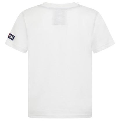 White - Lifestyle - Lazy Jacks Boys Printed Cotton T-Shirt