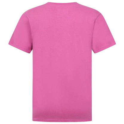 Raspberry - Side - Lazy Jacks Mens Sailboat Cotton T-Shirt