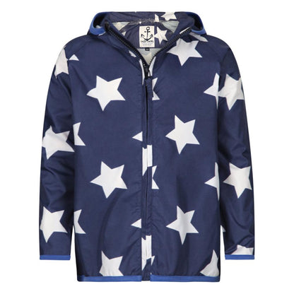 Marine - Front - Lazy Jacks Boys Waterproof Jacket