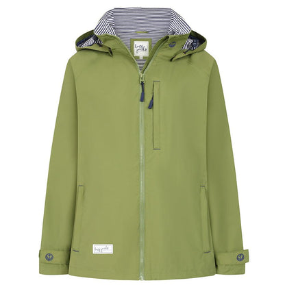 Sage - Back - Lazy Jacks Womens-Ladies Waterproof Jacket