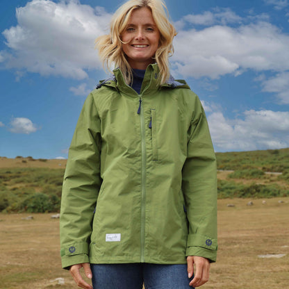 Sage - Front - Lazy Jacks Womens-Ladies Waterproof Jacket