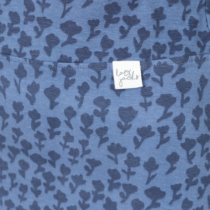 Blue - Lifestyle - Lazy Jacks Womens-Ladies Dandy Jersey Skirt