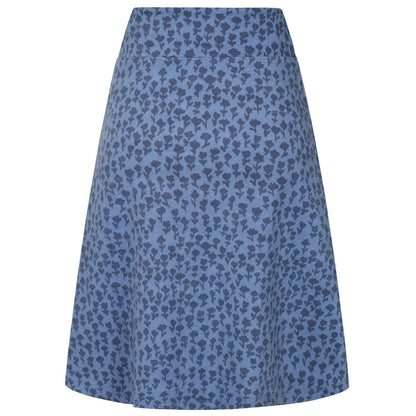 Blue - Pack Shot - Lazy Jacks Womens-Ladies Dandy Jersey Skirt