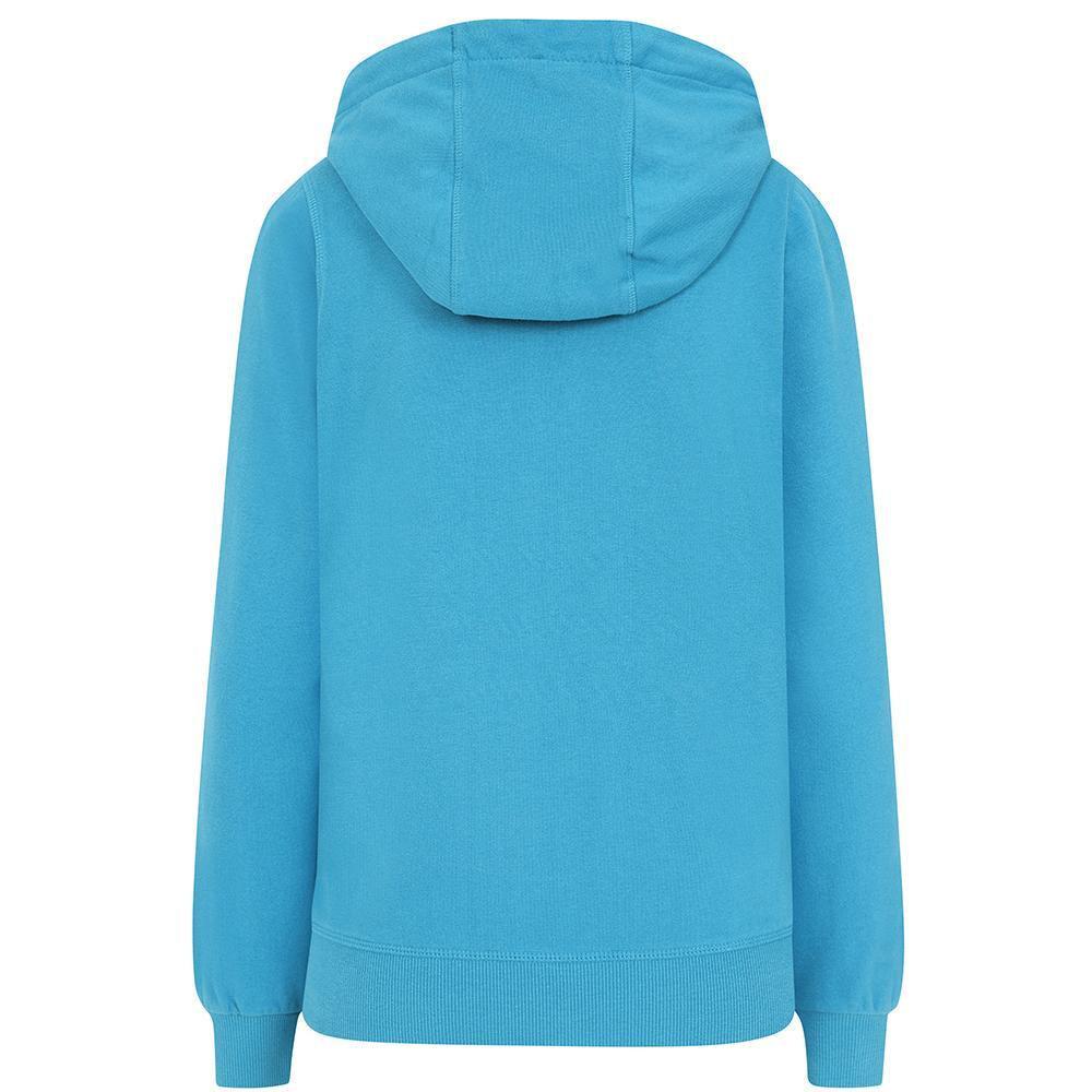 Peacock - Back - Lazy Jacks Womens-Ladies Full Zip Hoodie
