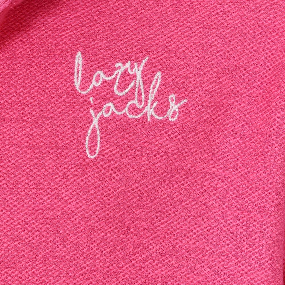Sorbet - Back - Lazy Jacks Girls Textured Full Zip Hoodie