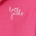 Sorbet - Back - Lazy Jacks Girls Textured Full Zip Hoodie