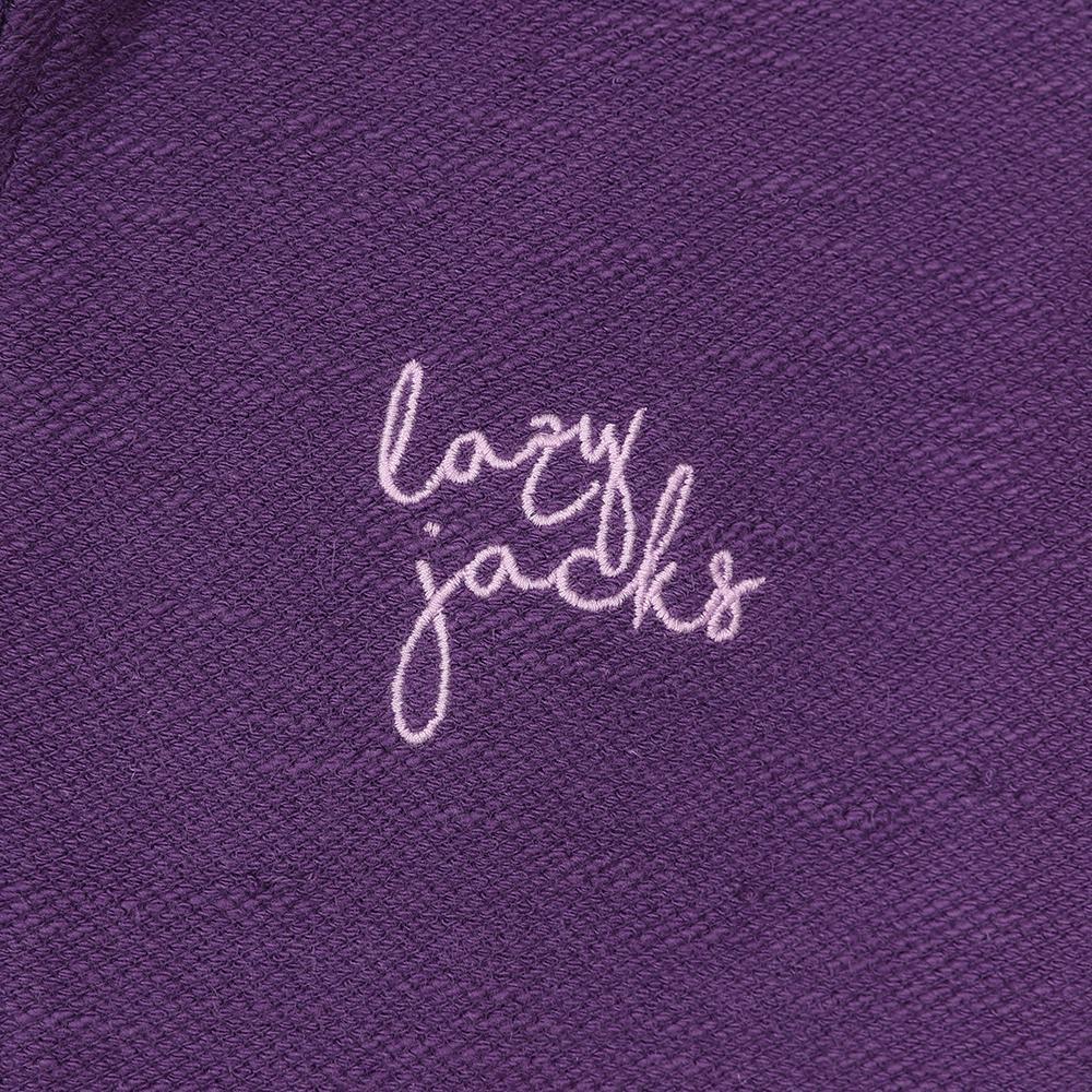 Loganberry - Back - Lazy Jacks Girls Textured Full Zip Hoodie