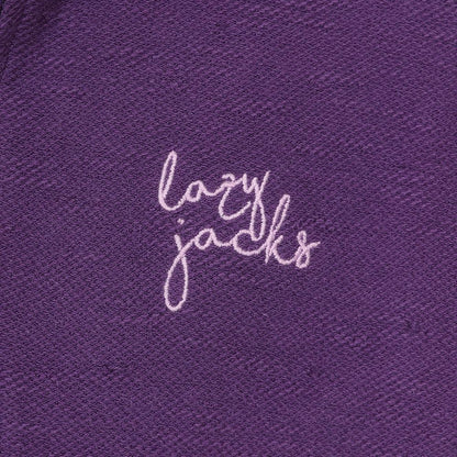 Loganberry - Back - Lazy Jacks Girls Textured Full Zip Hoodie