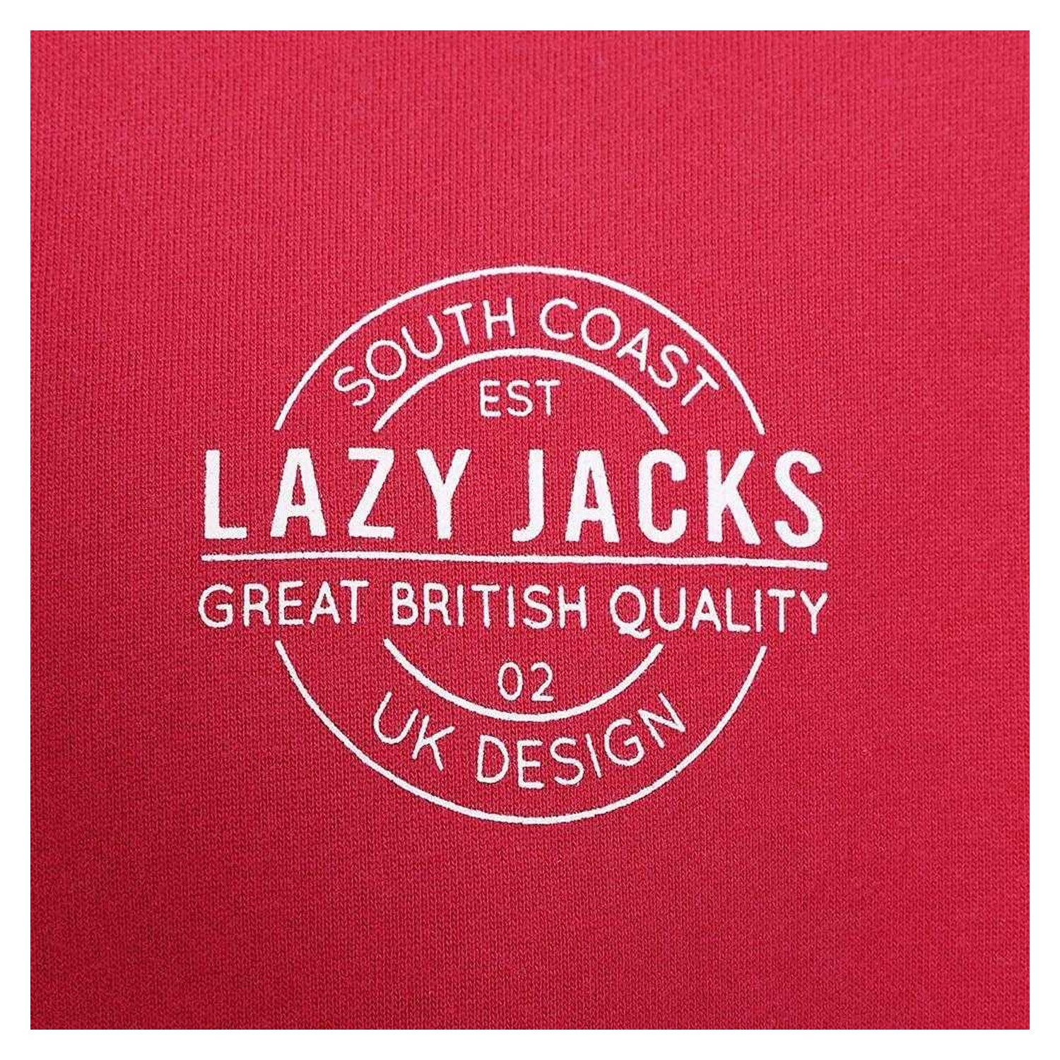 Rouge - Side - Lazy Jacks Mens Printed Hoodie
