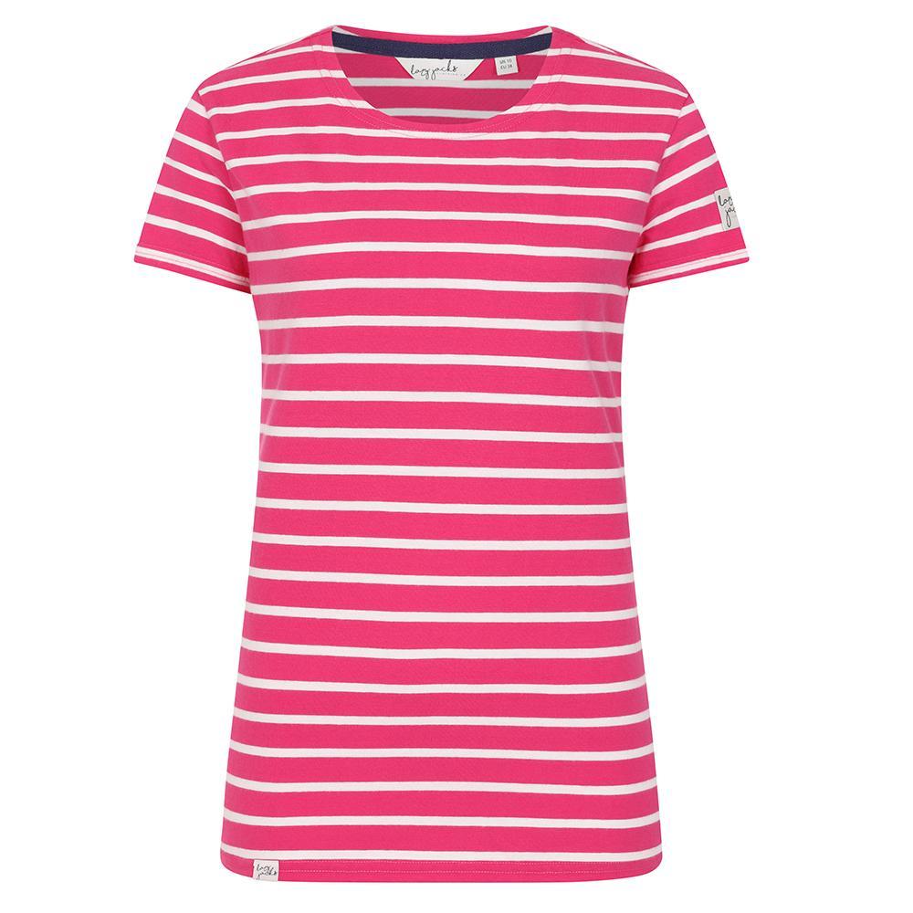 Sorbet - Front - Lazy Jacks Womens-Ladies Breton Top