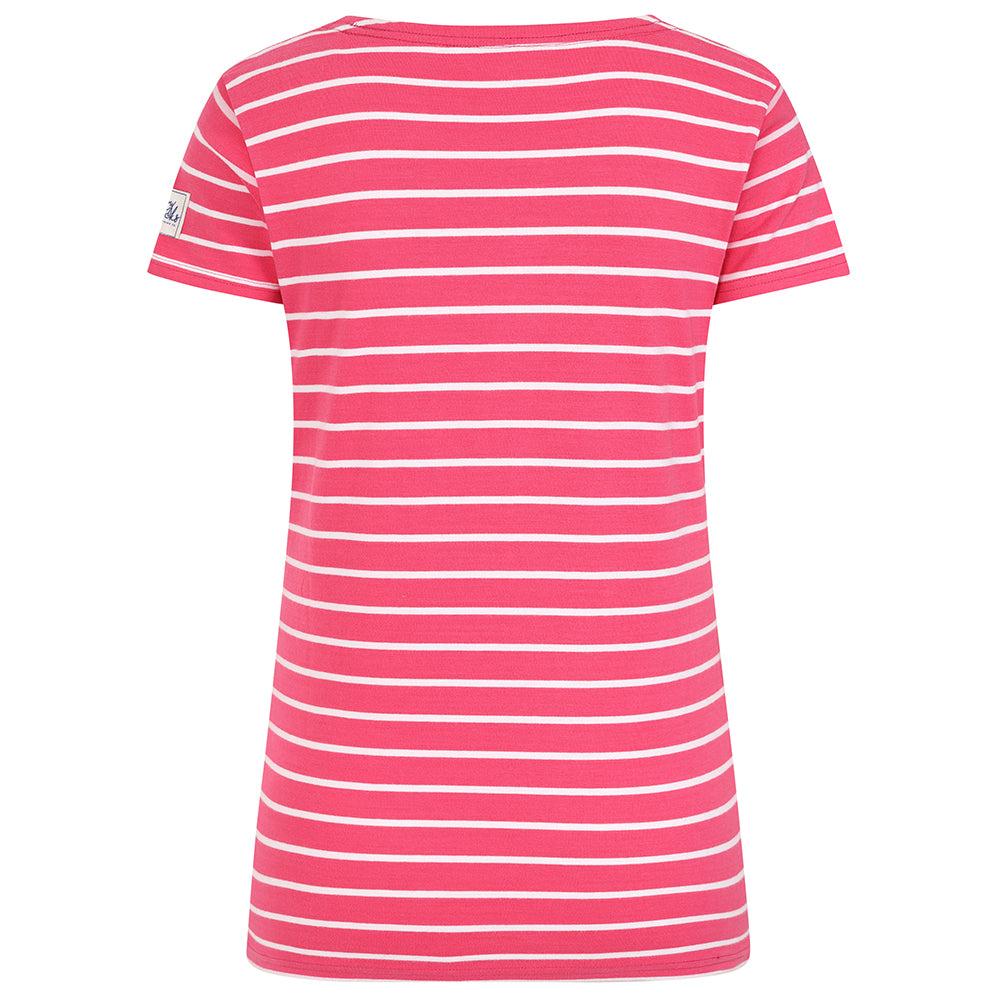 Cherry - Side - Lazy Jacks Womens-Ladies Breton Top