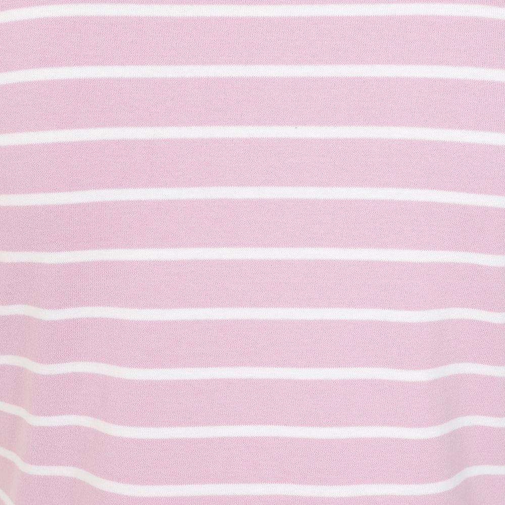 Pink - Pack Shot - Lazy Jacks Womens-Ladies Breton Top