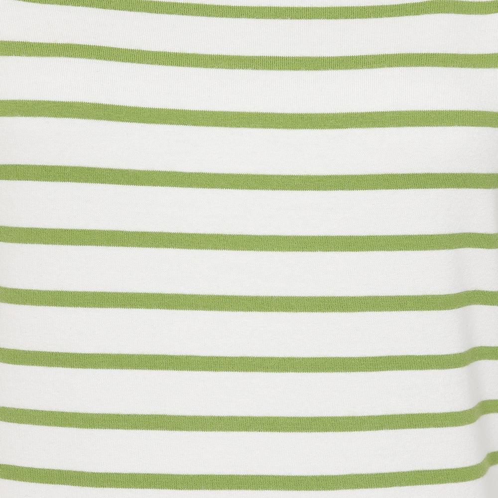 Lime - Back - Lazy Jacks Womens-Ladies Breton Top
