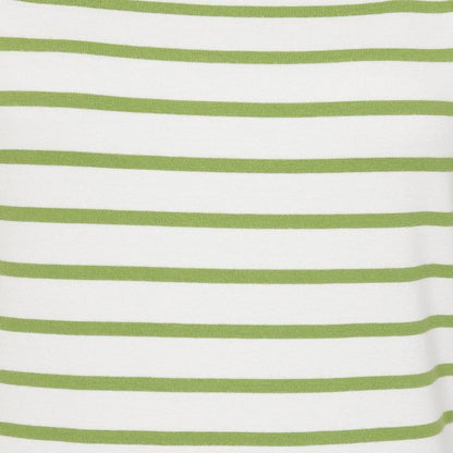 Lime - Back - Lazy Jacks Womens-Ladies Breton Top