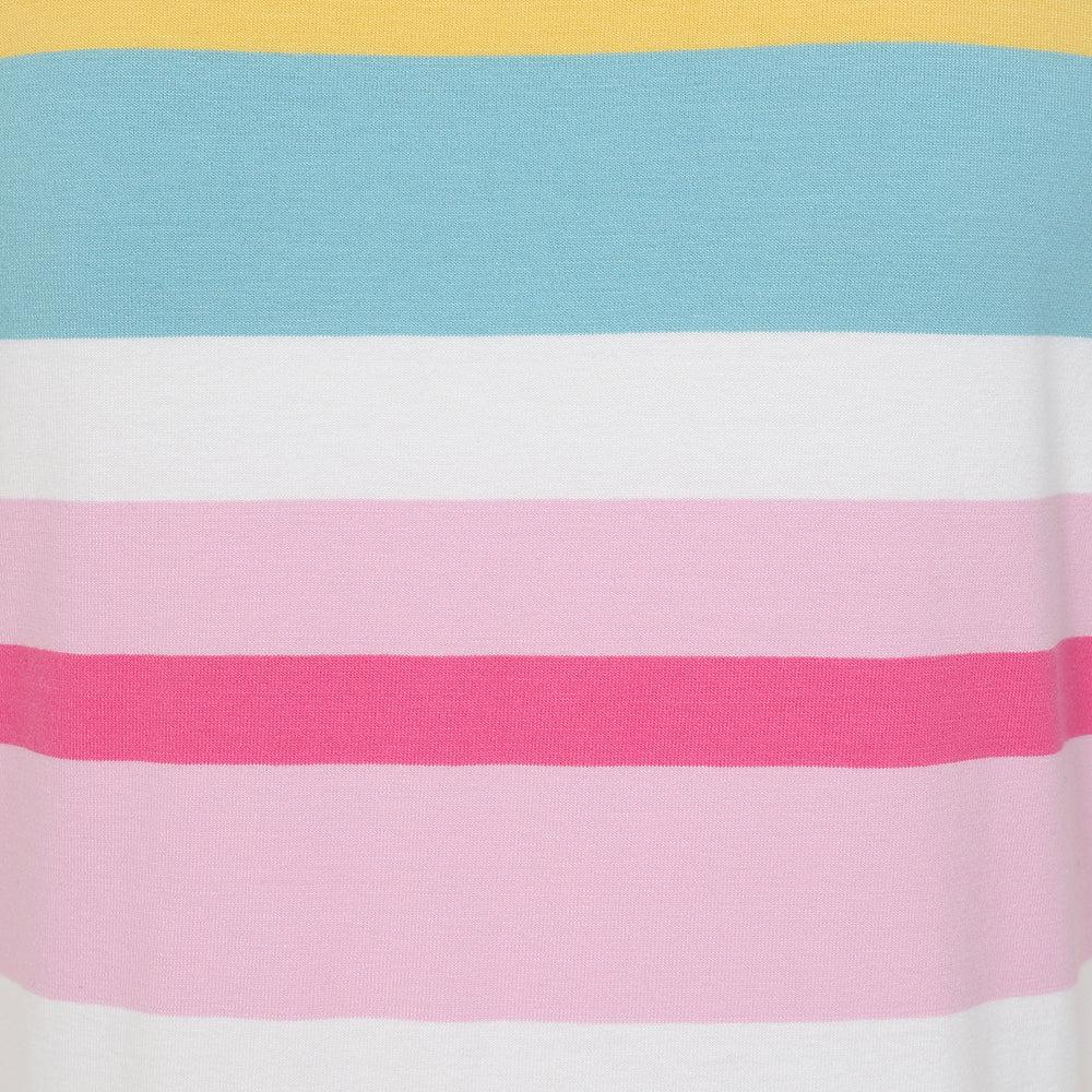 Multicoloured - Pack Shot - Lazy Jacks Womens-Ladies Breton Top