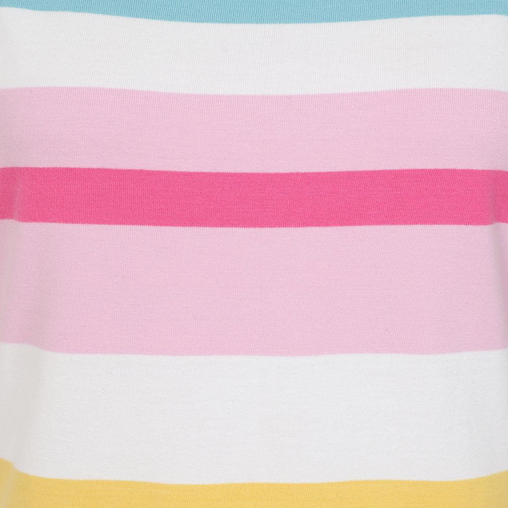 Multicoloured - Side - Lazy Jacks Womens-Ladies Breton Top