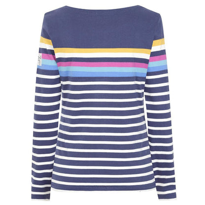 Prism Dusty Blue - Lifestyle - Lazy Jacks Womens-Ladies Striped Breton Top