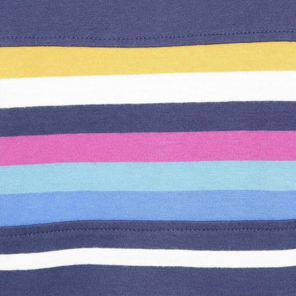 Prism Dusty Blue - Pack Shot - Lazy Jacks Womens-Ladies Striped Breton Top