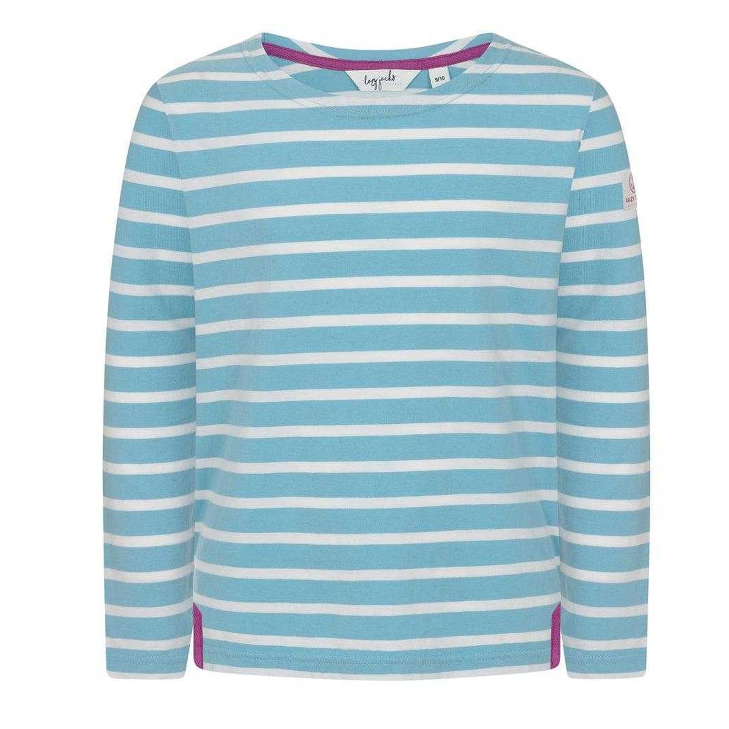 Oceans Reef - Front - Lazy Jacks Girls Breton Top
