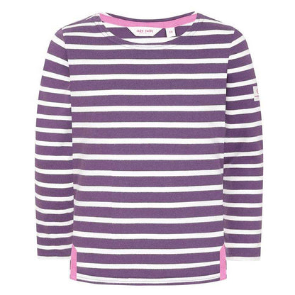 Loganberry - Front - Lazy Jacks Girls Breton Top