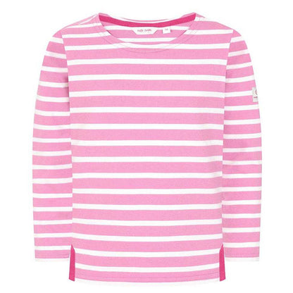 Candyfloss - Front - Lazy Jacks Girls Breton Top