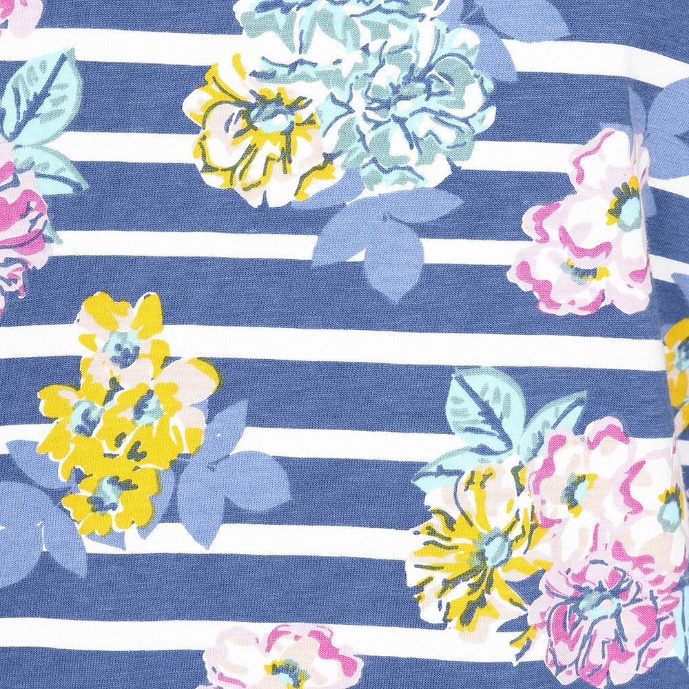 Blue - Lifestyle - Lazy Jacks Womens-Ladies Printed Breton Top