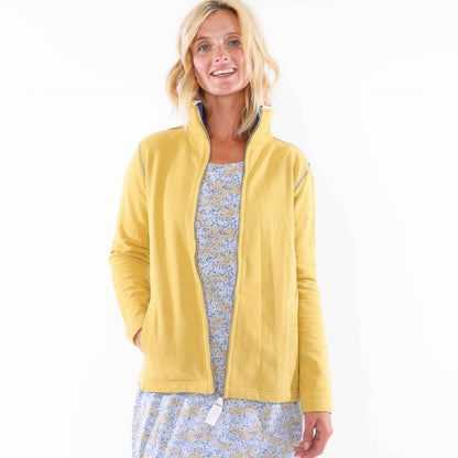 Blue-Yellow - Back - Lazy Jacks Womens-Ladies Primrose Dress