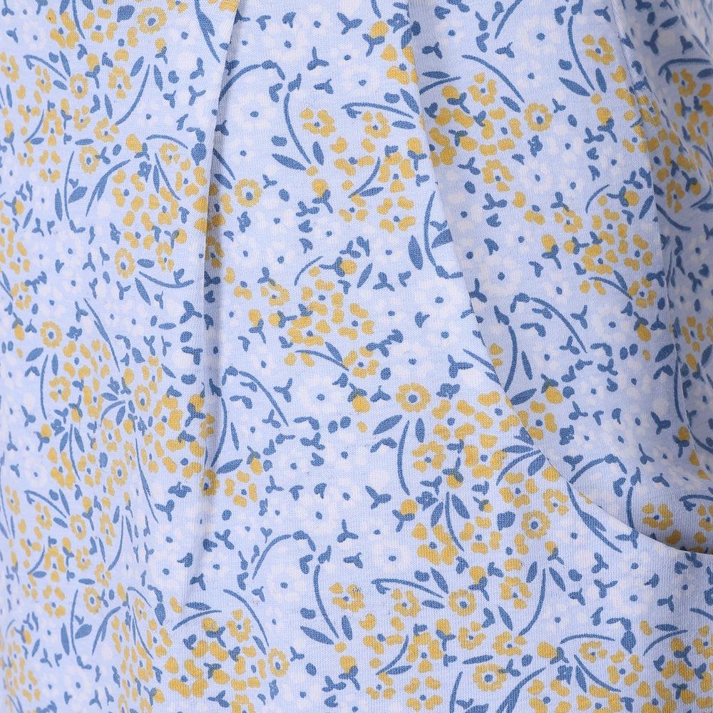 Blue-Yellow - Lifestyle - Lazy Jacks Womens-Ladies Primrose Dress