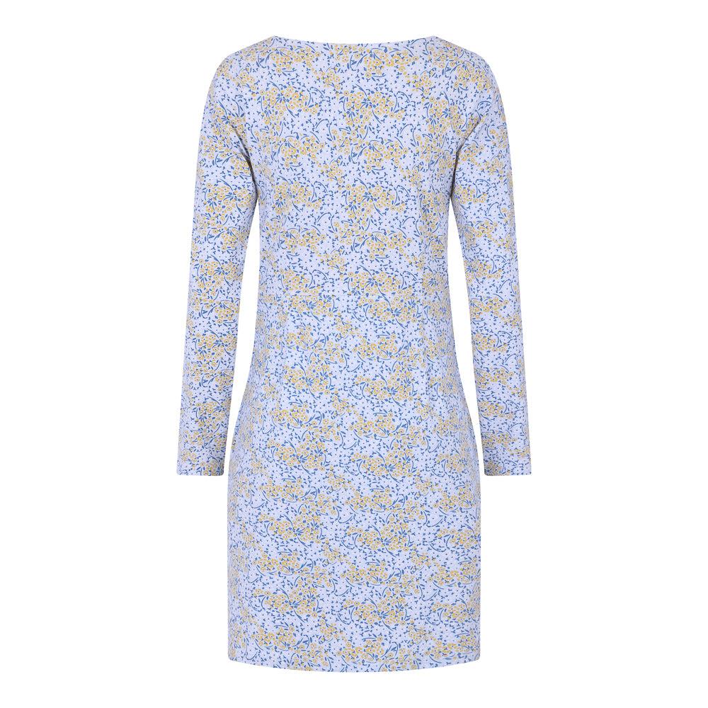 Blue-Yellow - Pack Shot - Lazy Jacks Womens-Ladies Primrose Dress