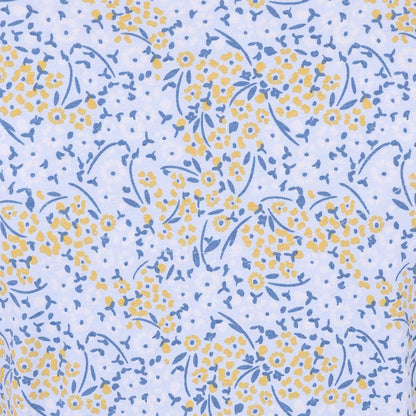 Blue-Yellow - Close up - Lazy Jacks Womens-Ladies Primrose Dress