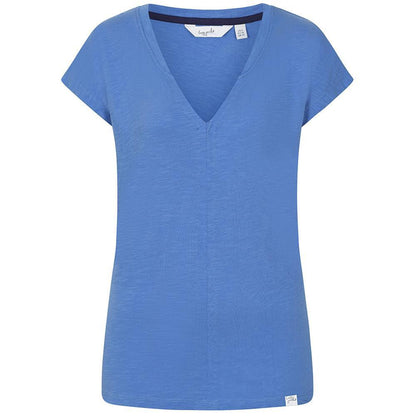 Sapphire - Front - Lazy Jacks Womens-Ladies V Neck T-Shirt