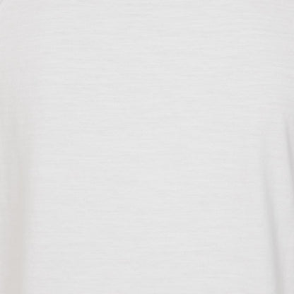 White - Lifestyle - Lazy Jacks Womens-Ladies Rolled Sleeves T-Shirt