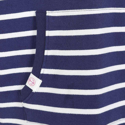 Prism Dusty Blue - Lifestyle - Lazy Jacks Girls Contrast Striped Hoodie