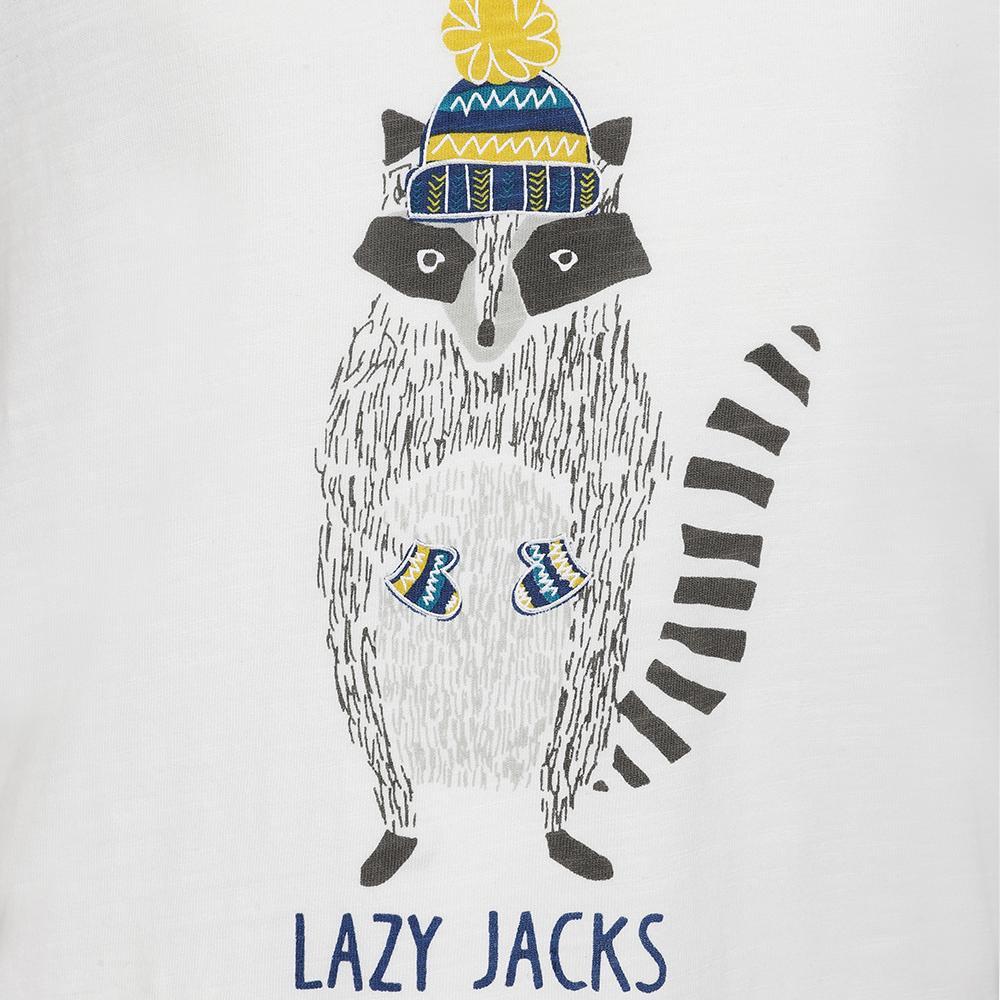 Grape - Side - Lazy Jacks Childrens-Kids Racoon T-Shirt