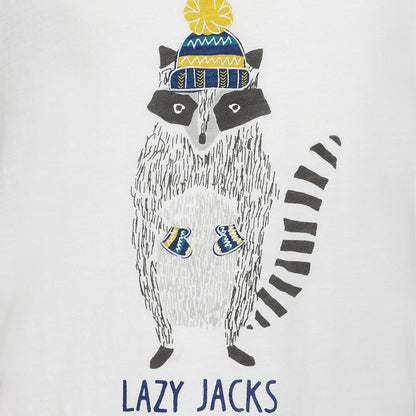 Grape - Side - Lazy Jacks Childrens-Kids Racoon T-Shirt