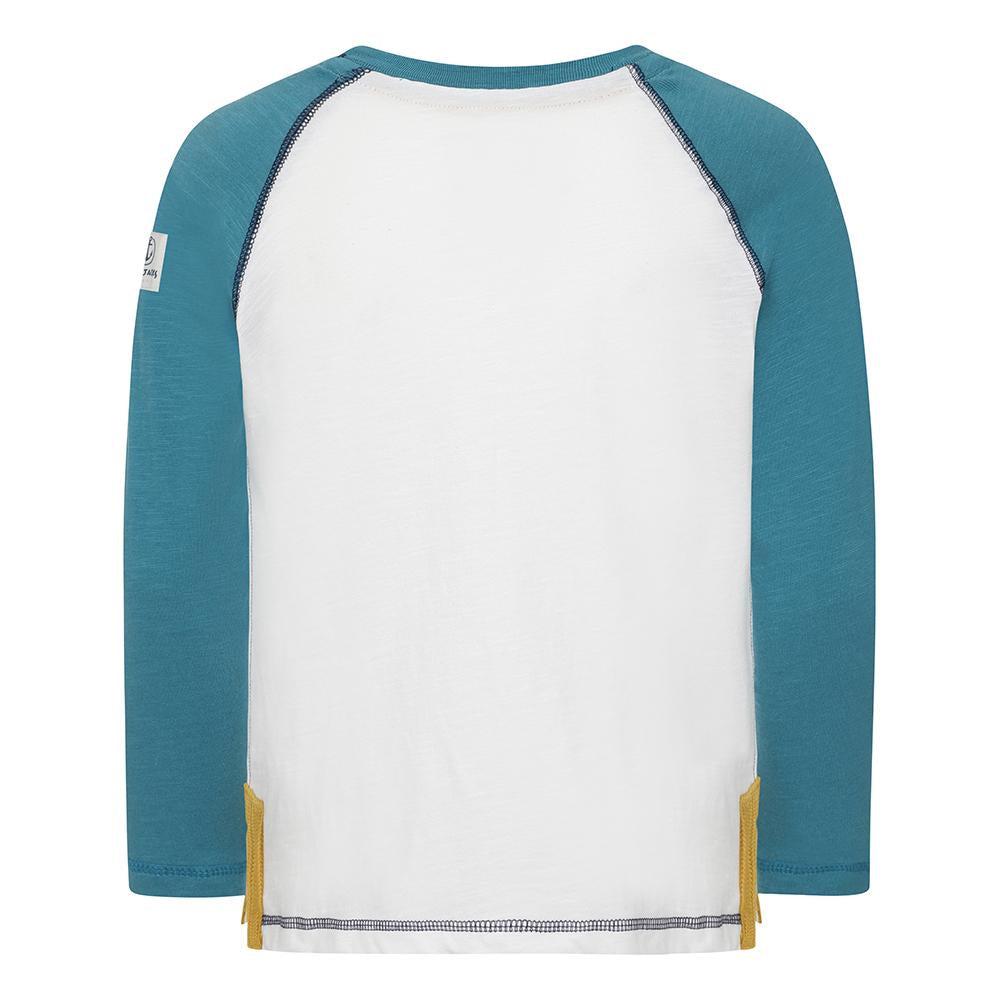 Teal - Side - Lazy Jacks Childrens-Kids Moose T-Shirt