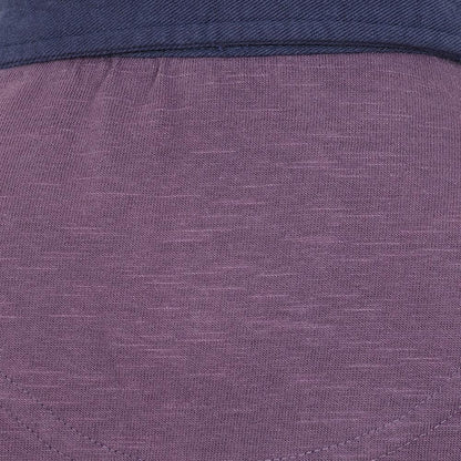 Grape - Pack Shot - Lazy Jacks Boys Contrast Collar Rugby Shirt