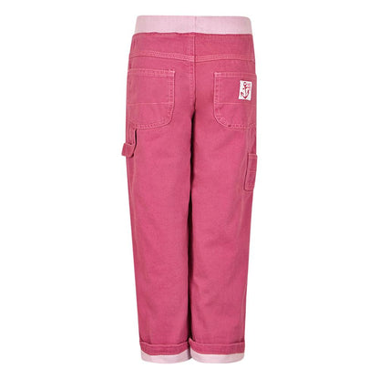 Marine - Back - Lazy Jacks Girls Drawstring Trousers