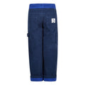 Navy - Back - Lazy Jacks Girls Drawstring Trousers