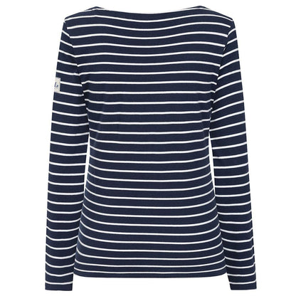 Marine - Lifestyle - Lazy Jacks Womens-Ladies Striped Breton Top
