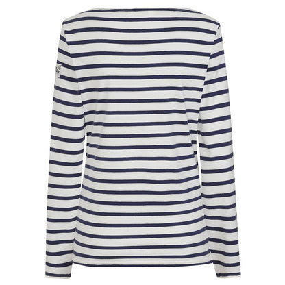 Chalk - Lifestyle - Lazy Jacks Womens-Ladies Striped Breton Top
