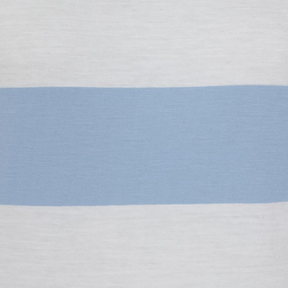 Sky - Side - Lazy Jacks Womens-Ladies Striped T-Shirt