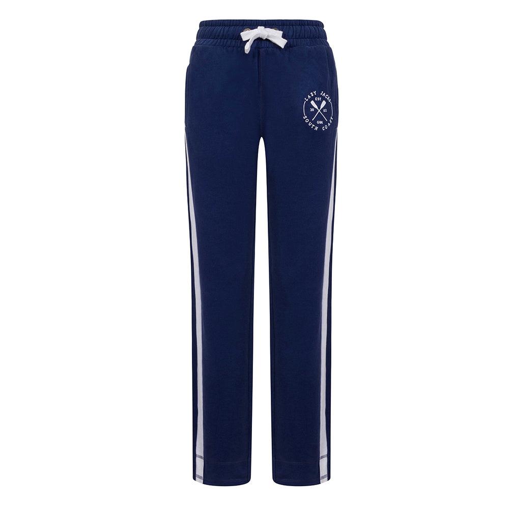 Harbour Blue - Back - Lazy Jacks Womens-Ladies Jogging Bottoms