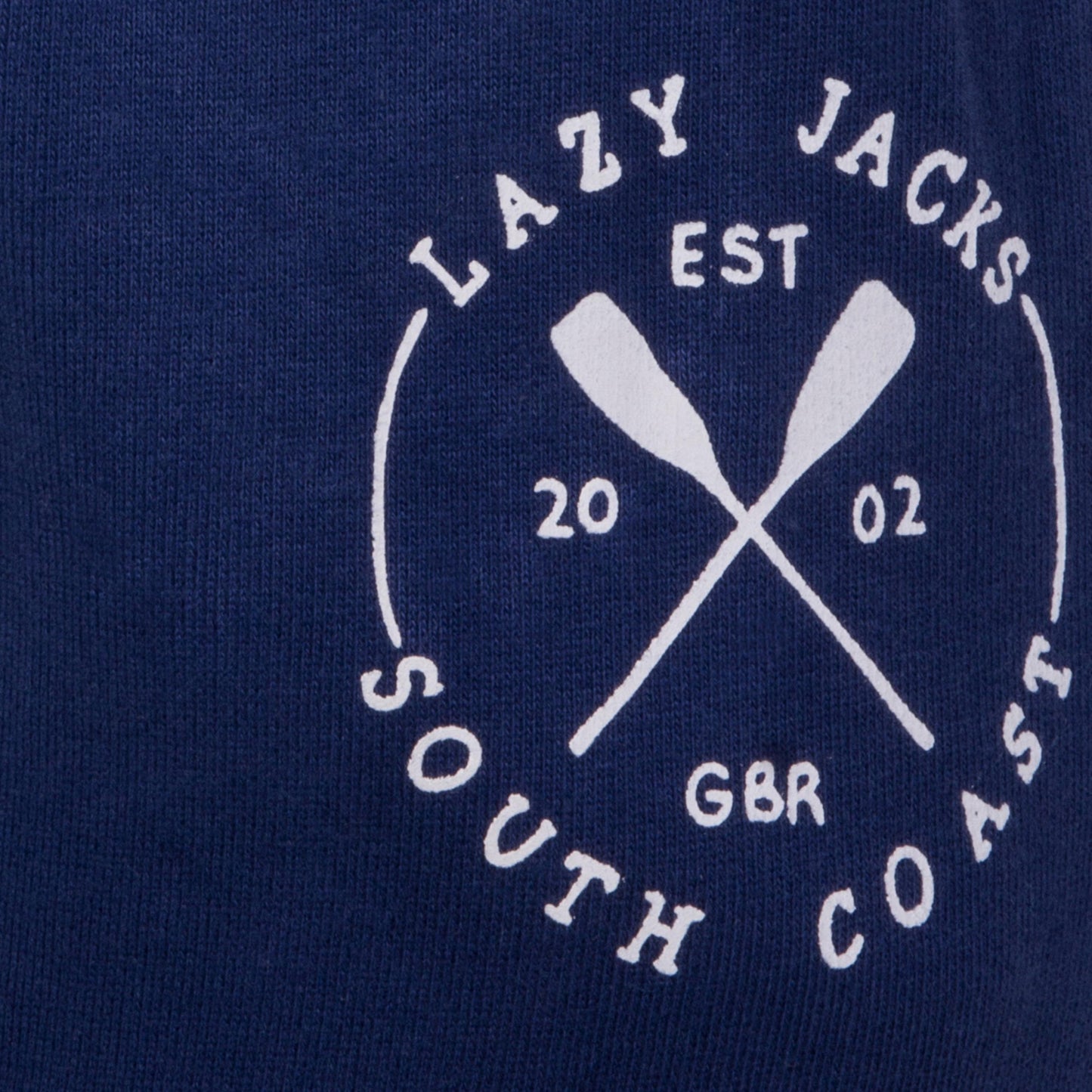 Harbour Blue - Side - Lazy Jacks Womens-Ladies Jogging Bottoms