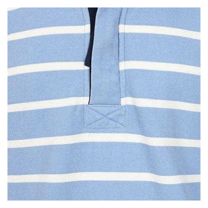 Sky - Side - Lazy Jacks Mens Striped Pique Sweatshirt