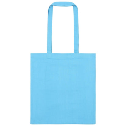 Sky-Black-White - Side - Lazy Jacks Cow Tote Bag