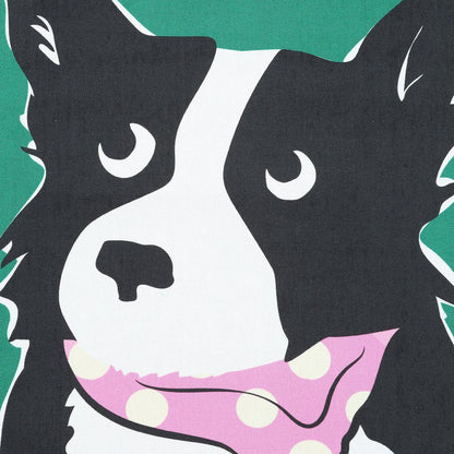 Green - Back - Lazy Jacks Dog Tote Bag
