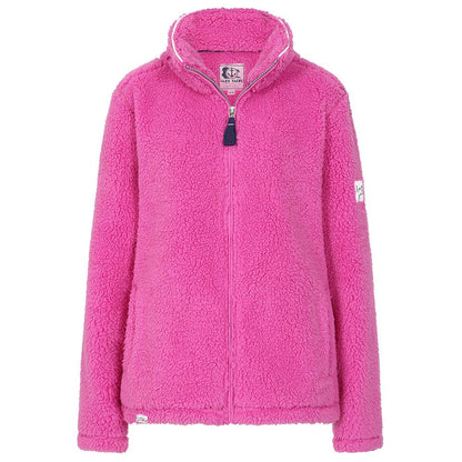 Raspberry - Back - Lazy Jacks Womens-Ladies Full Zip Snug Fit Fleece Jacket